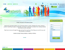 Tablet Screenshot of adnetworkcorp.com